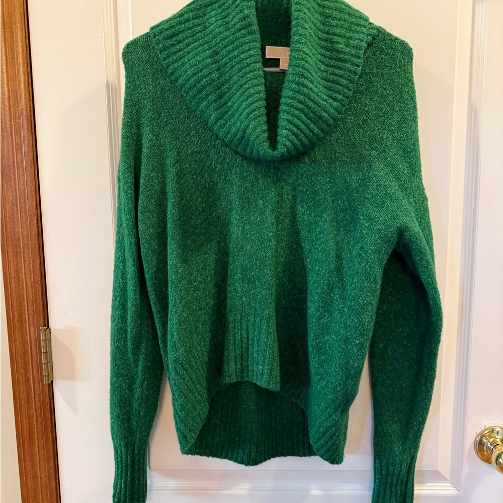 Michael Kors Forest Green Turtleneck Sweater